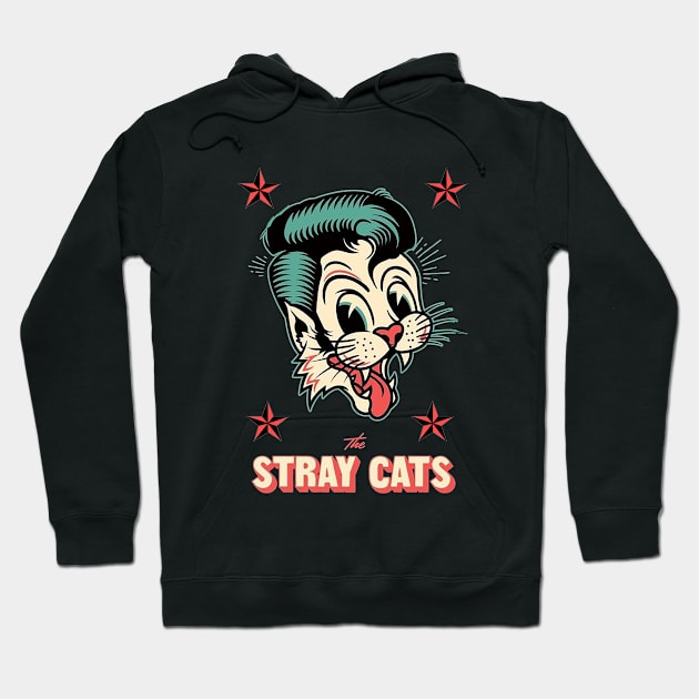 The Stray Cats Hoodie by RobinBegins